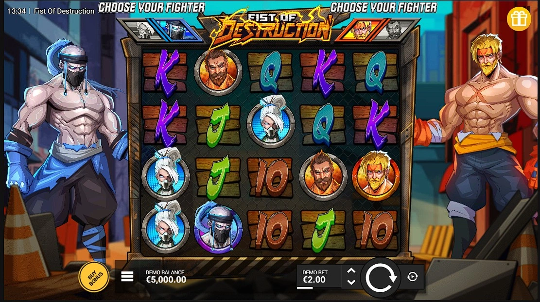 fist of destruction slot